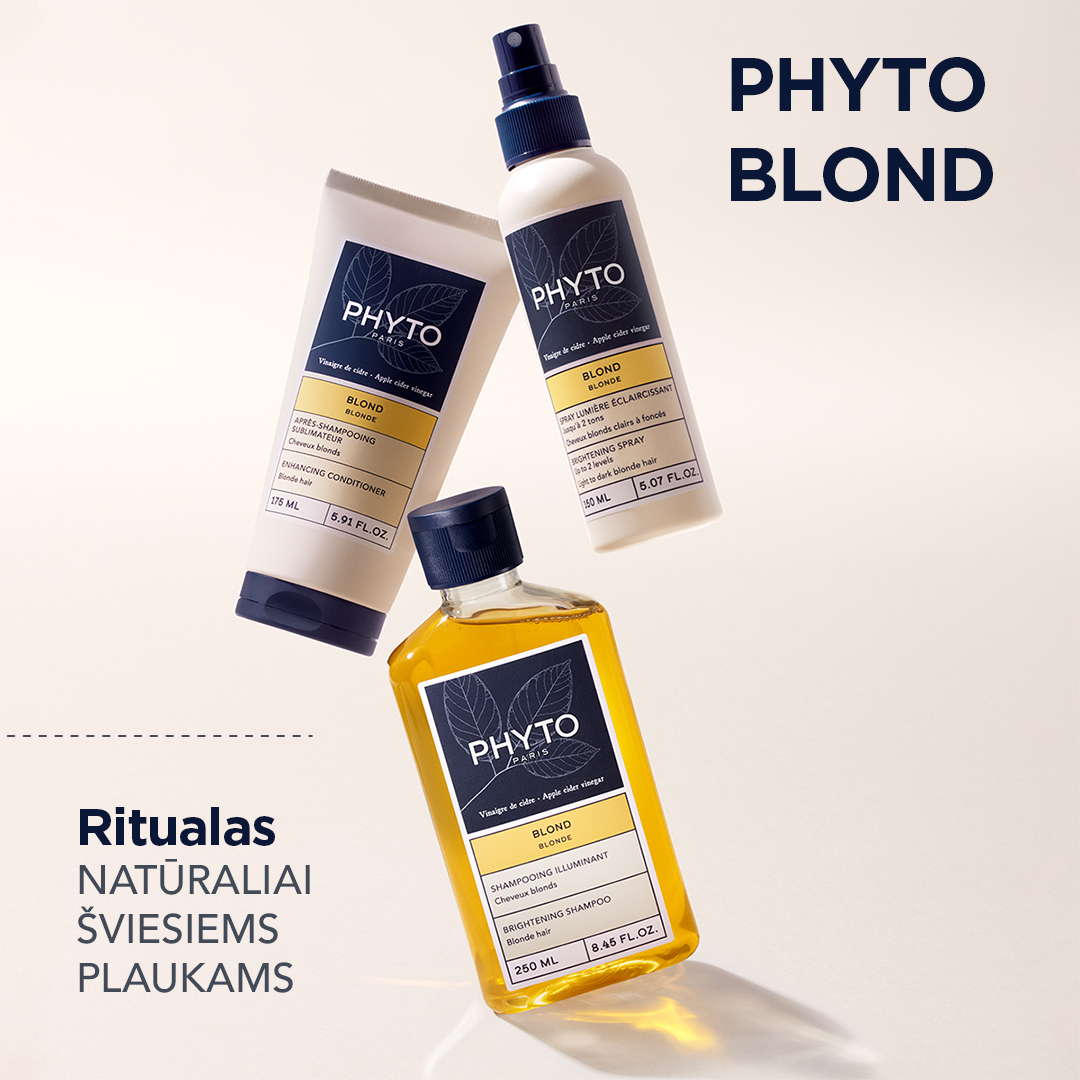 PHYTO Lietuva Facebook ad: Vis pasvajojate apie keliais atspalviais šviesesnius…