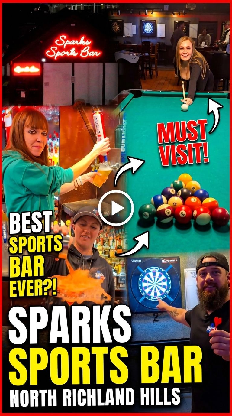 Sparks Sports Bar North Richland Hills Facebook ad: SPARKS NRH - The Best Place to Hang Out in North Richland…