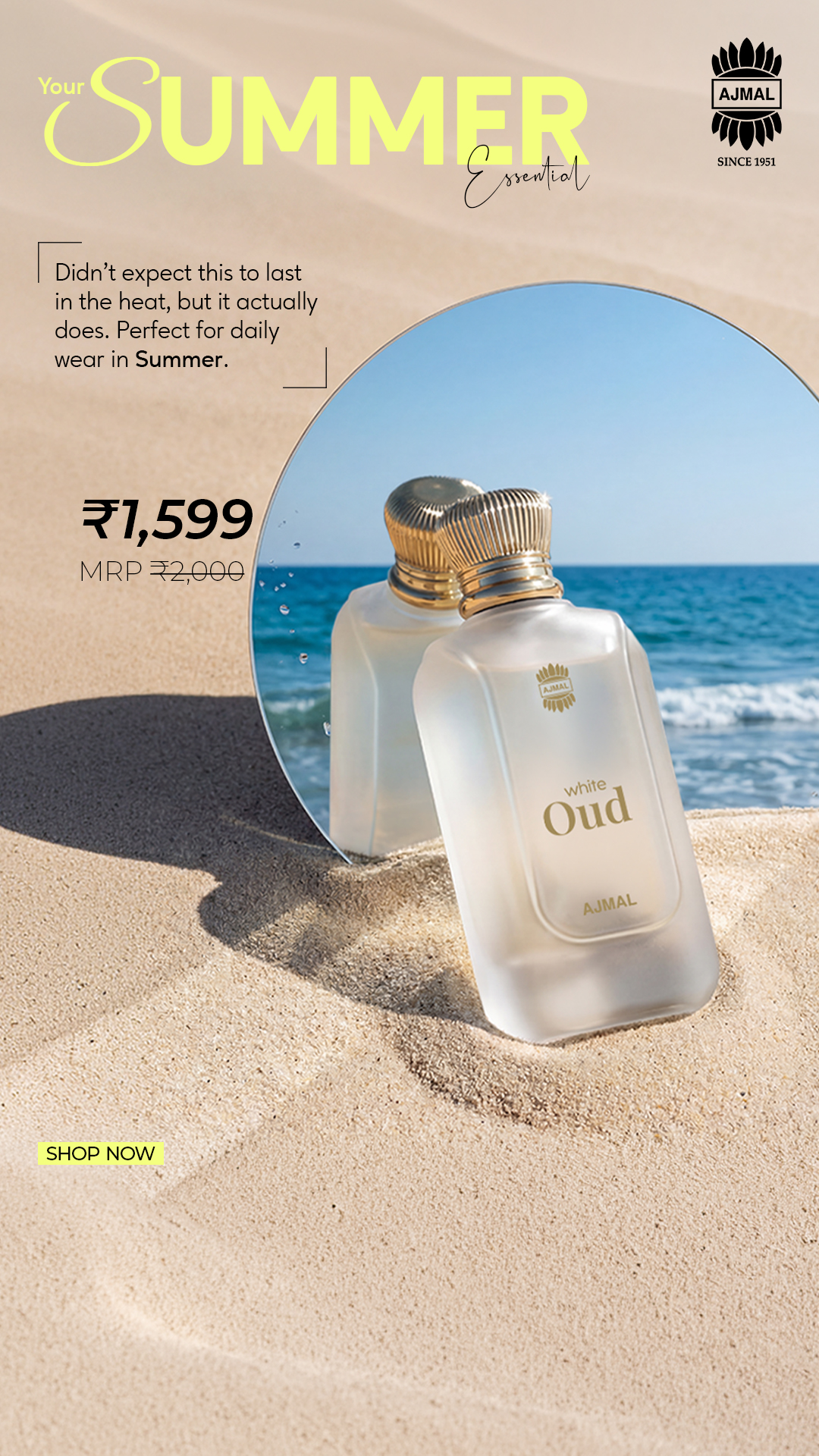 Ajmal Perfumes India Facebook ad