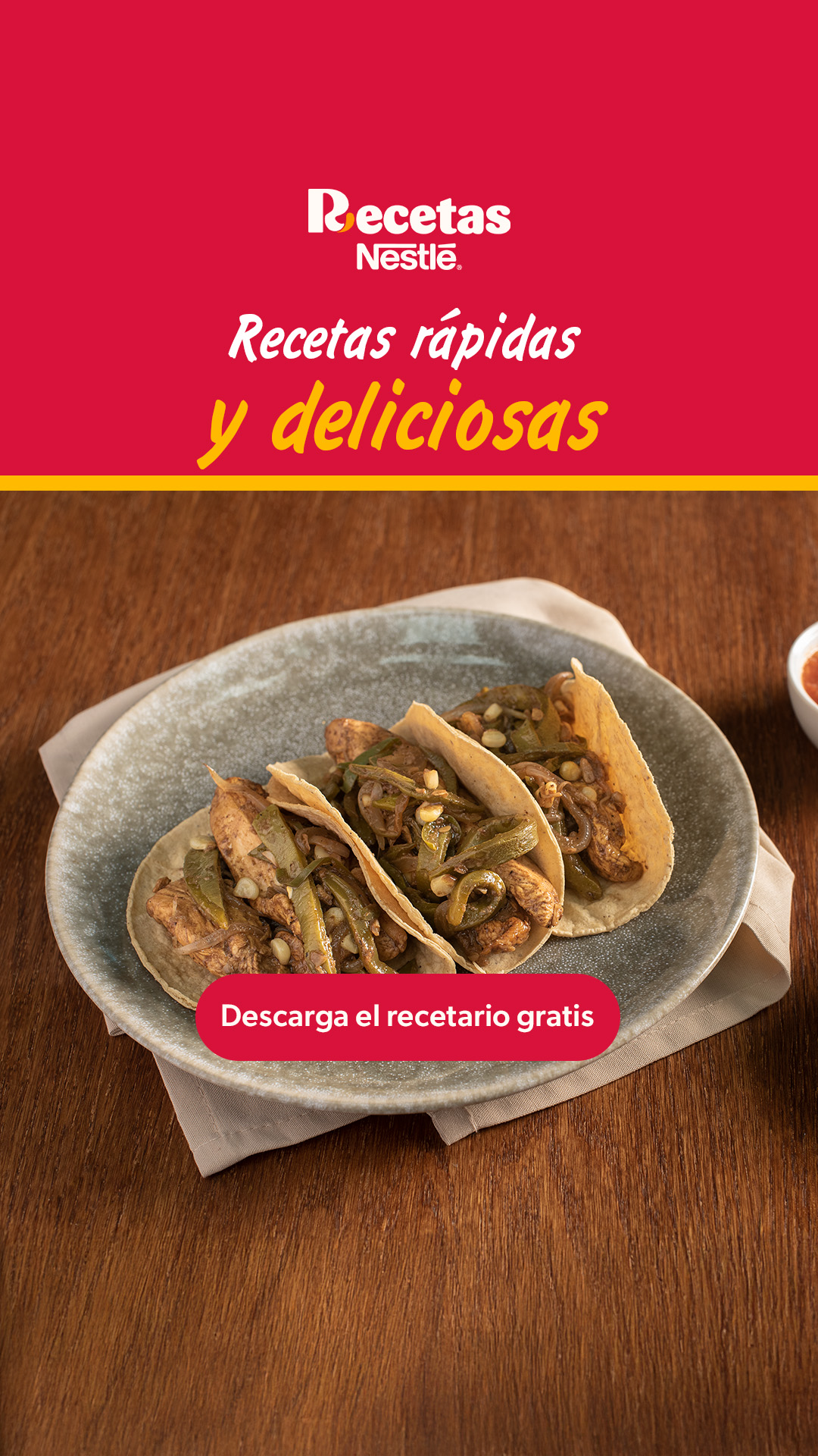 Recetas Nestlé Facebook ad