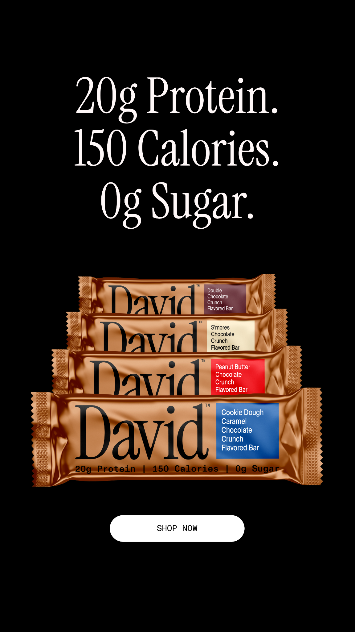 David Protein Facebook ad