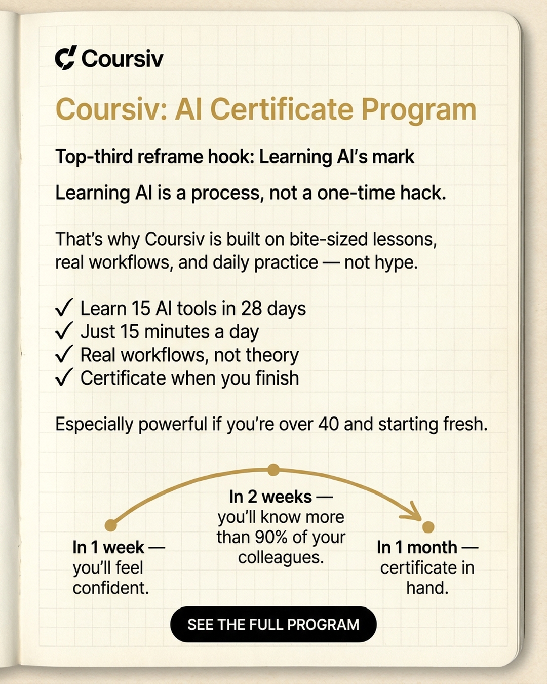 AI Made Simple Facebook ad