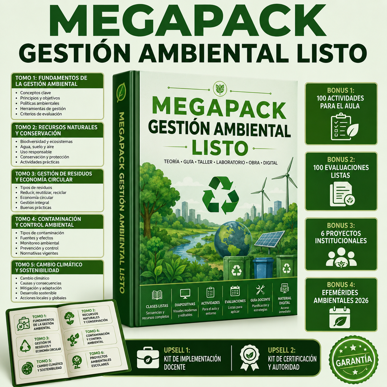 Central Pack Facebook ad: Actividades y Evaluaciones Listas