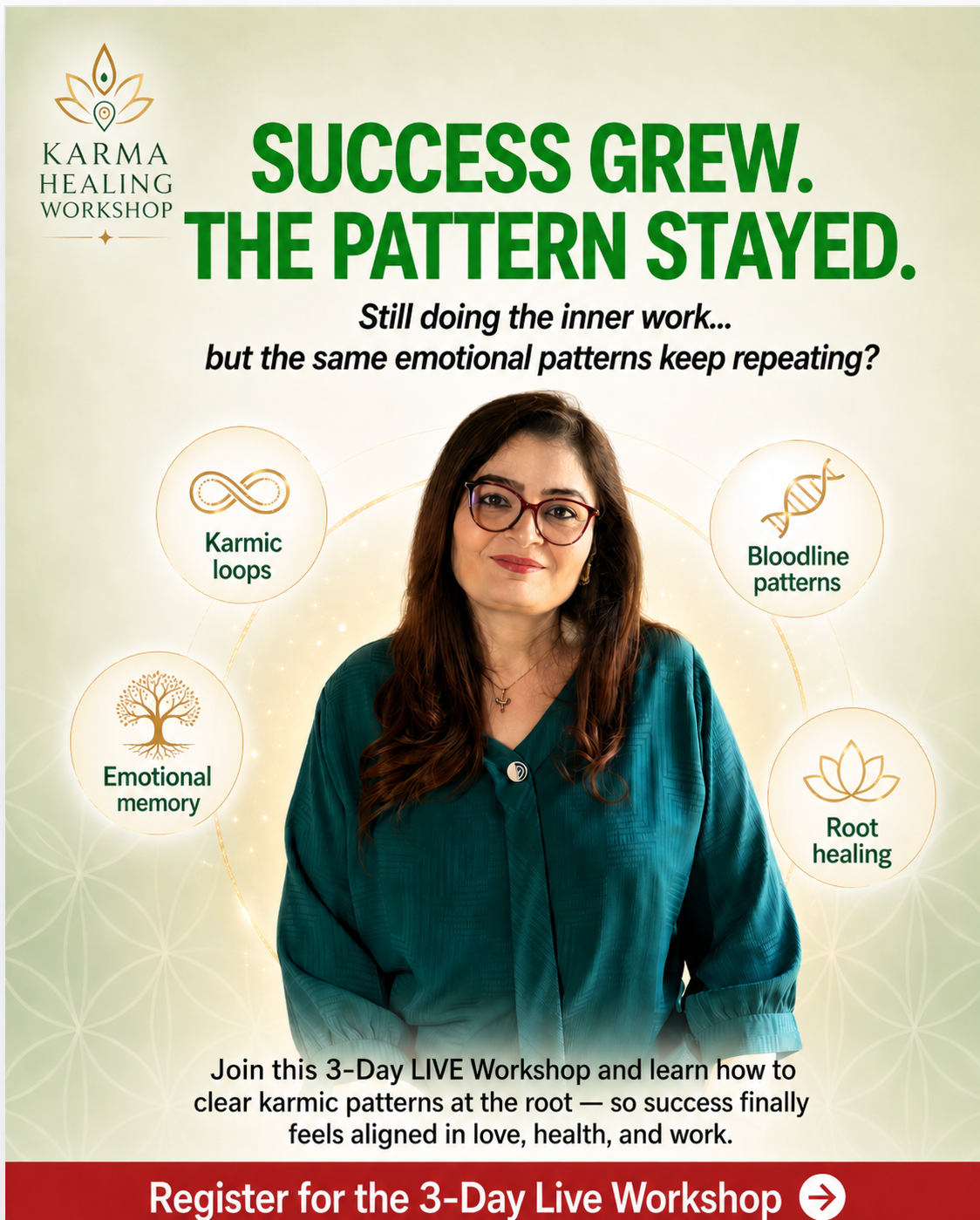 The Healing Wiz Facebook ad: Break Karma Cycles in Just 3 Days