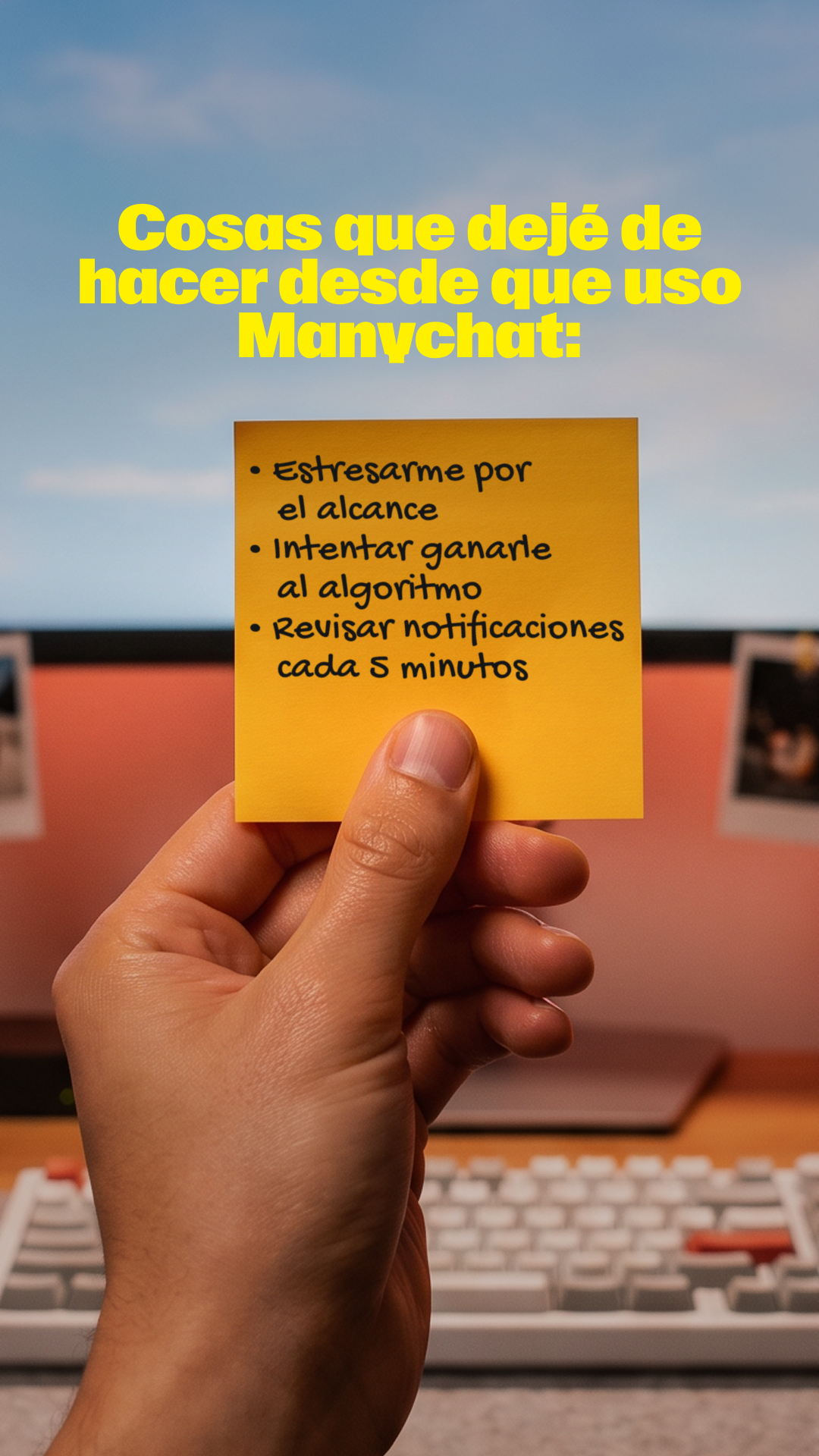 Manychat Facebook ad