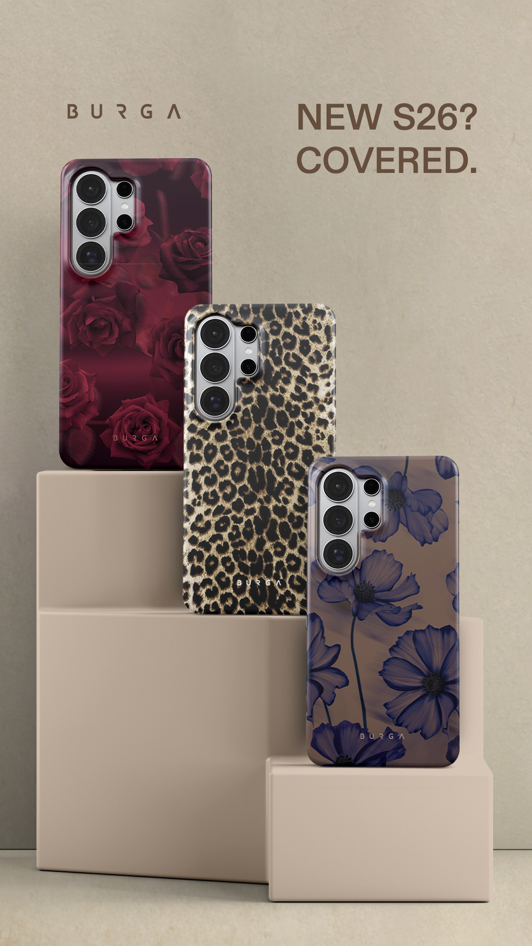 BURGA Cases Facebook ad