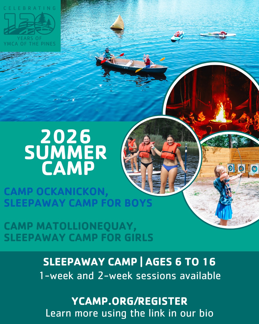 YMCA of the Pines Facebook ad: Ready for the adventure of a lifetime?
