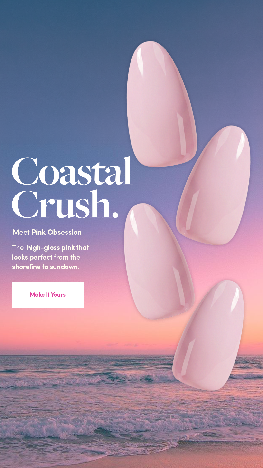 Glamnetic Facebook ad