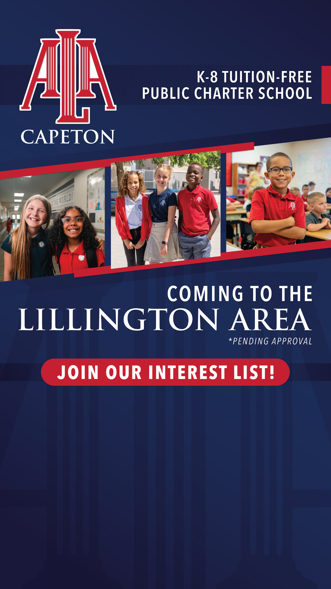 American Leadership Academy Capeton K-8 Facebook ad from Oct 24, 2025