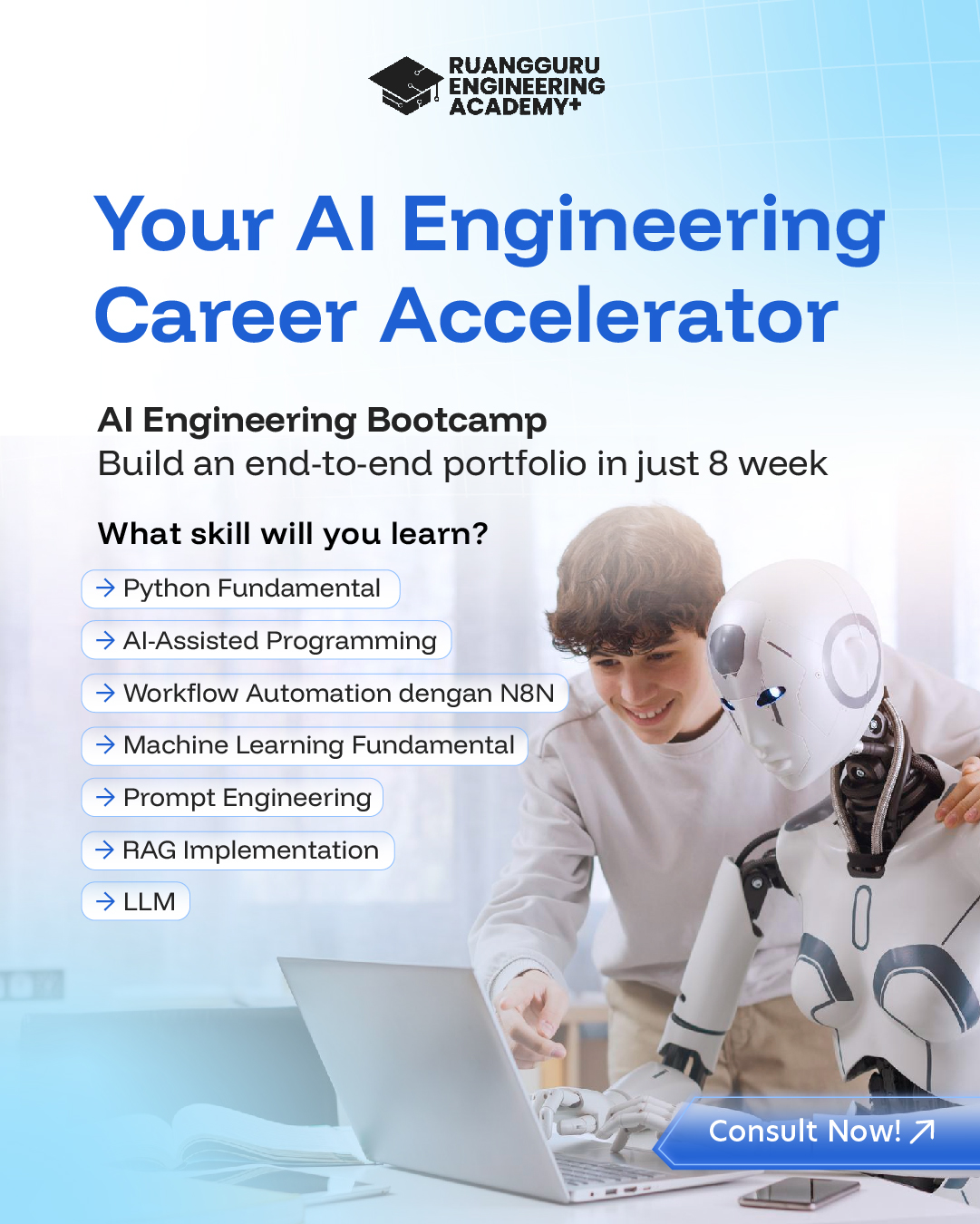 Belajar Coding & AI Facebook ad: KONSULTASI SEKARANG