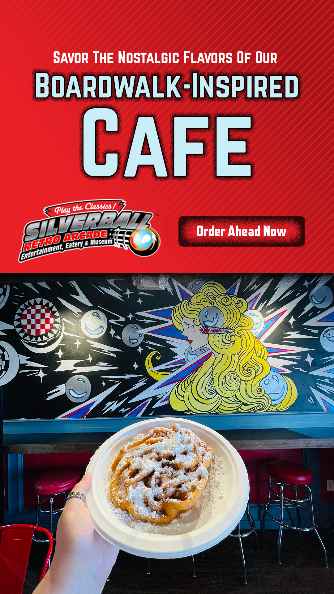 Silverball Retro Arcade Asbury Facebook ad