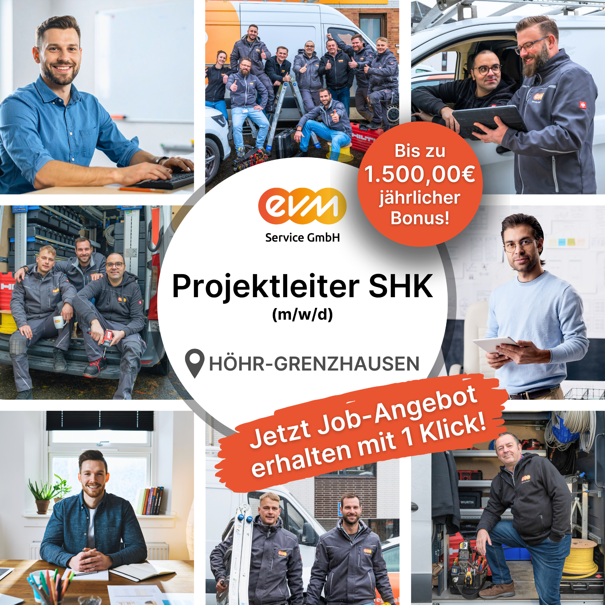 Candidate Flow: SHK Karriere Facebook ad
