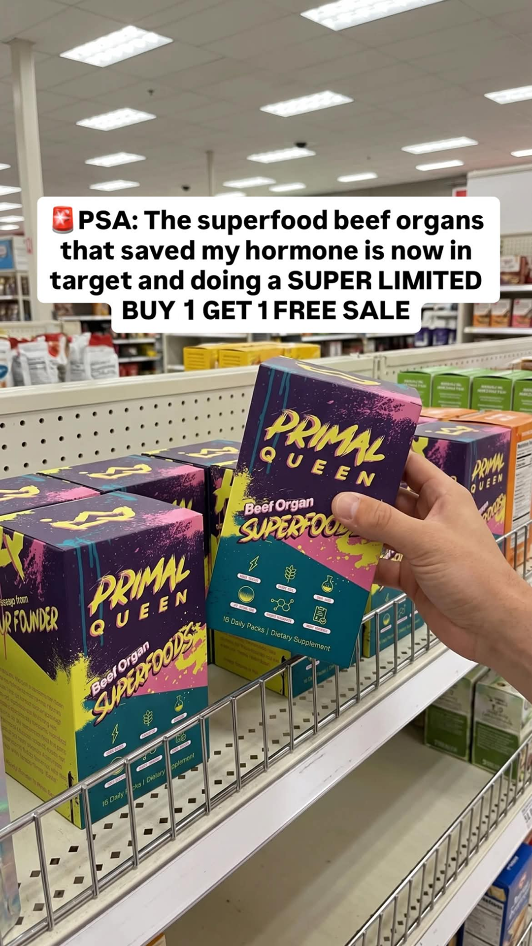 Primal Queen Facebook ad