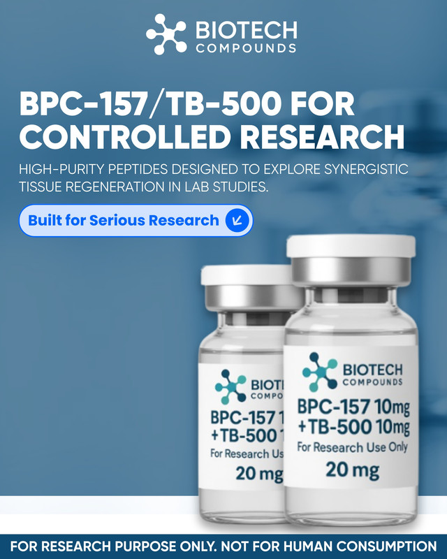 Biotechcompounds Facebook ad: Your body does the work.