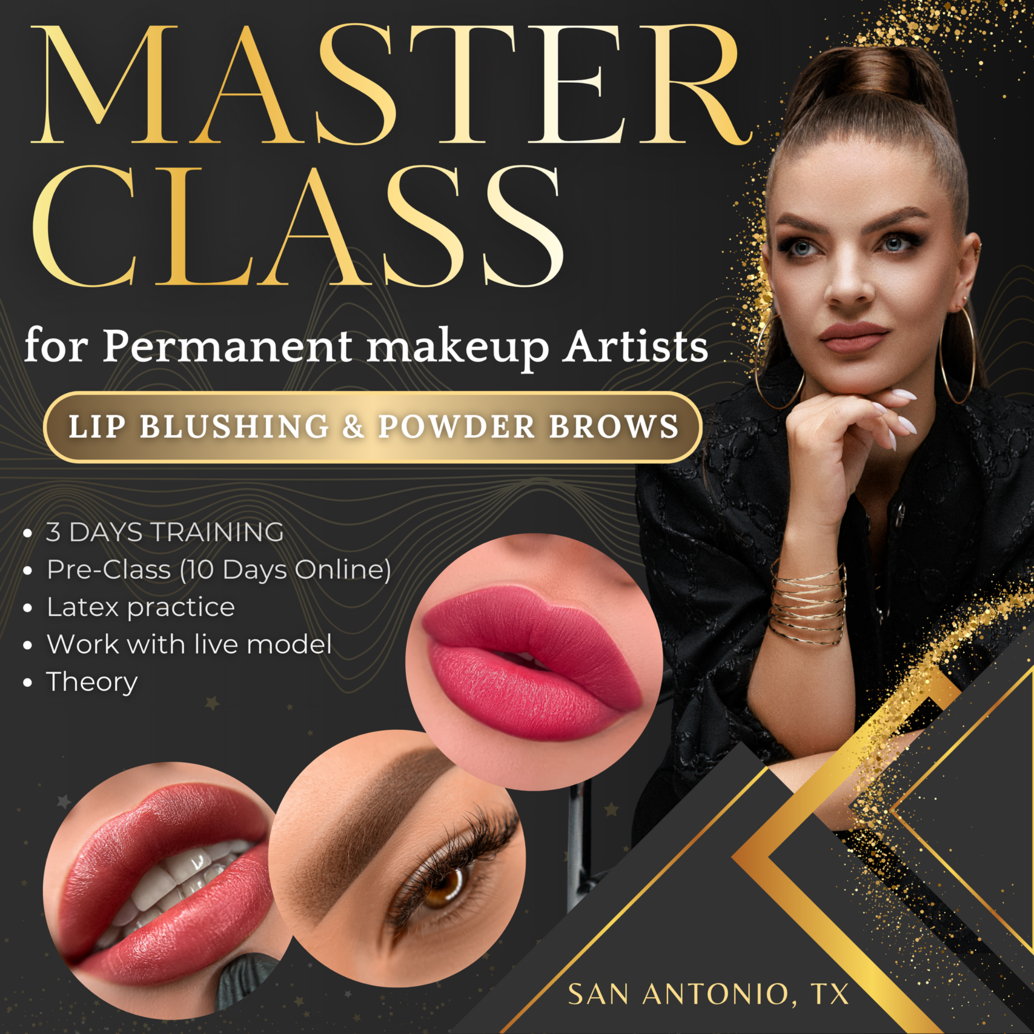 Olga Ali Masterphiacademy Facebook ad: Join our exclusive three-day training and become a…