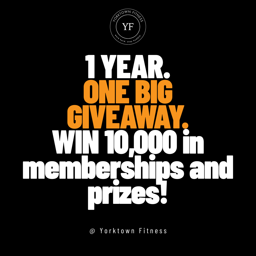 Yorktown Fitness Facebook ad: 𝐁𝐮𝐫𝐧 𝐅𝐚𝐭 & 𝐖𝐈𝐍 𝐁𝐈𝐆!