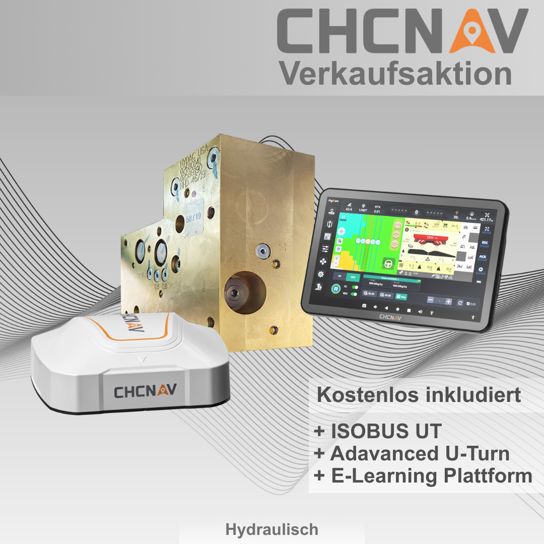 TERRA Innovation OG Facebook ad: Präzision statt nach Gefühl, mit CHC NAV Spurführung…