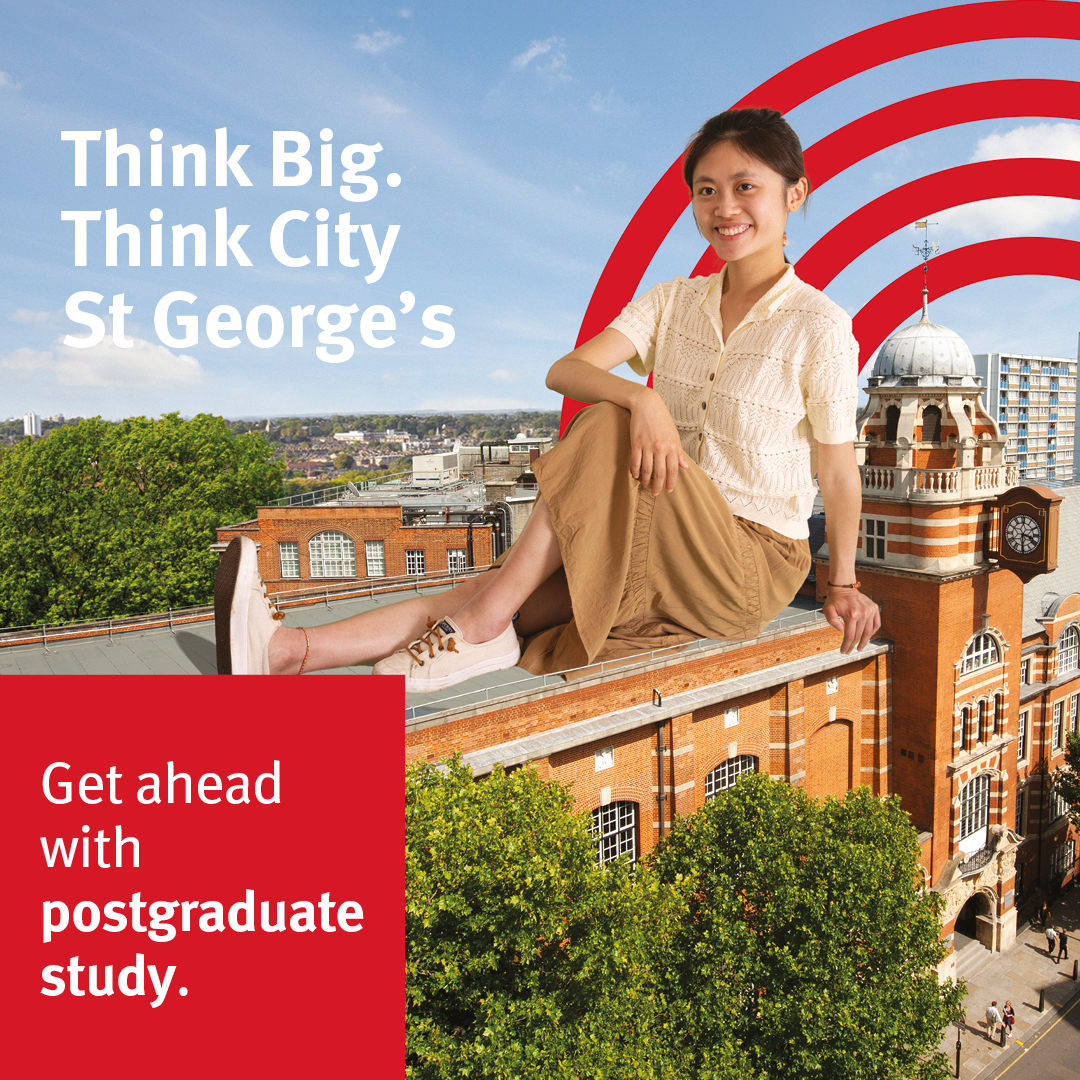 City St George’s, University of London Facebook ad