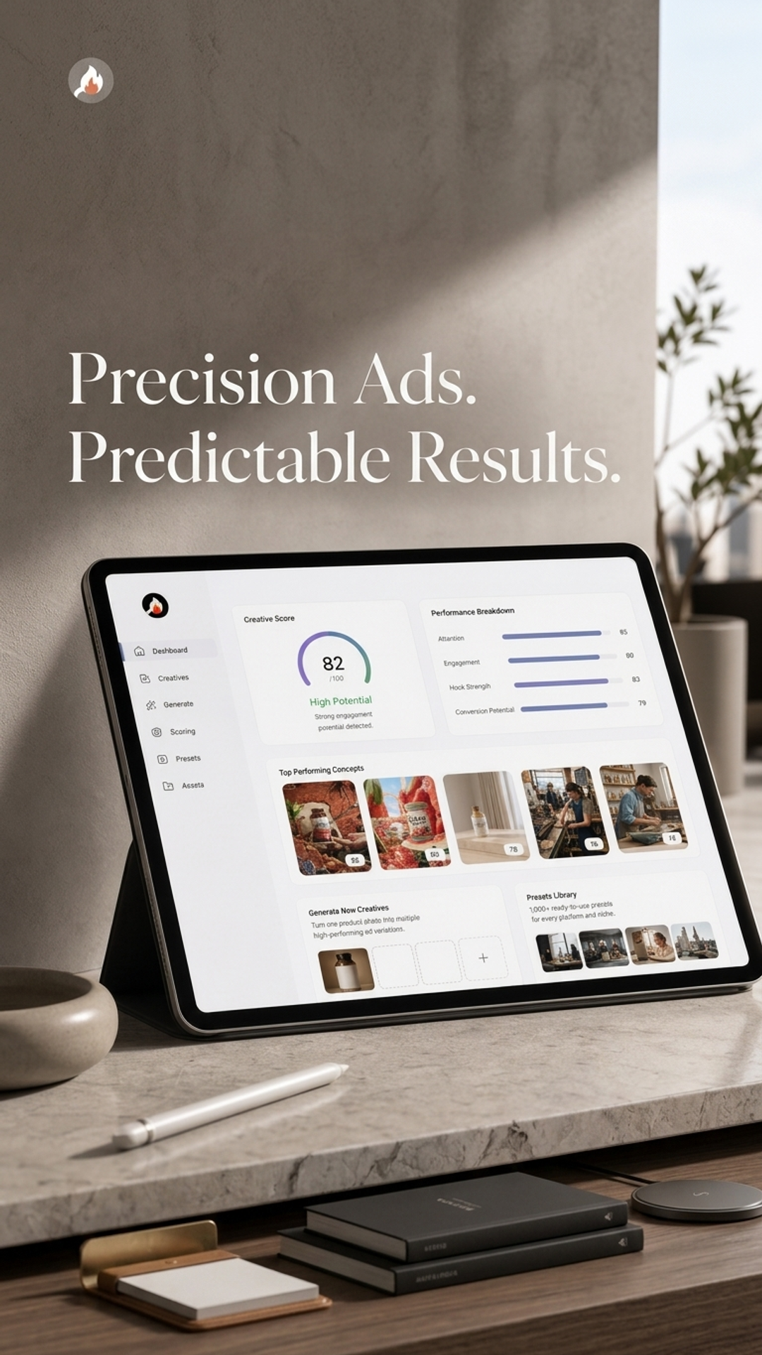 AdRoast.ai Facebook ad