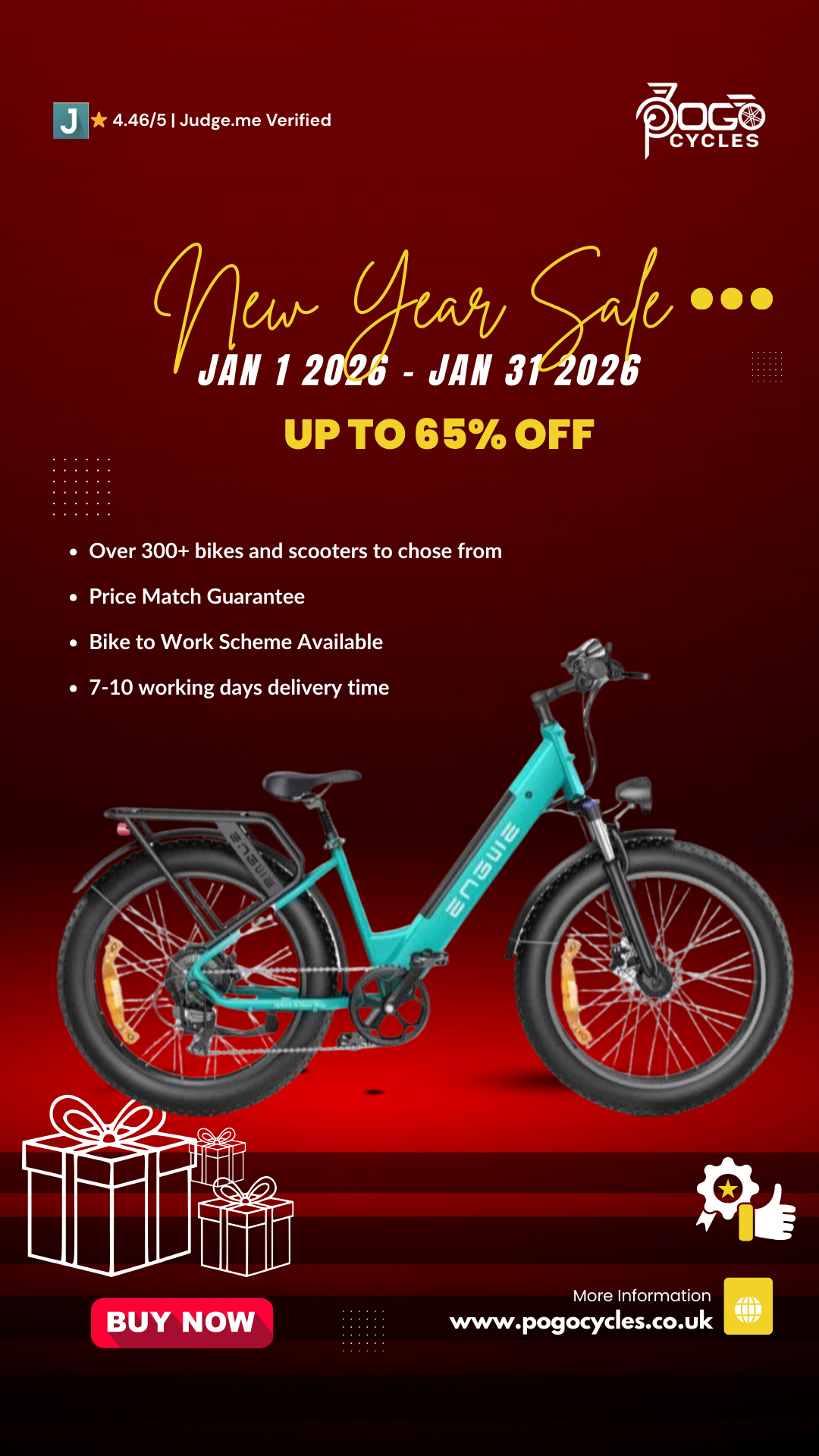 Pogo Cycles Facebook ad