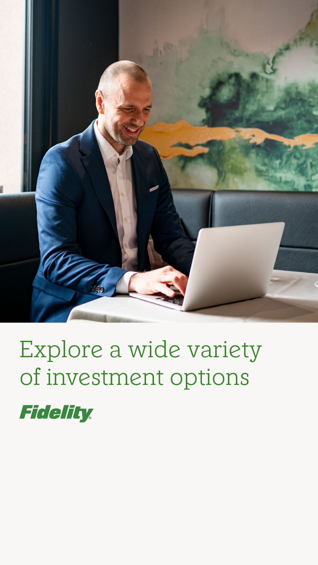 Fidelity Investments Facebook ad