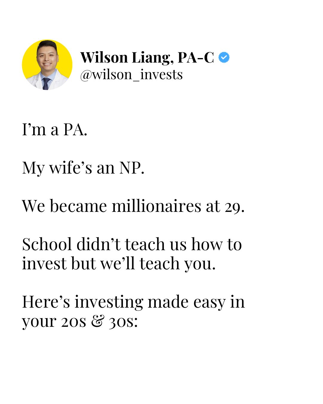 The Finance Hospital Facebook ad