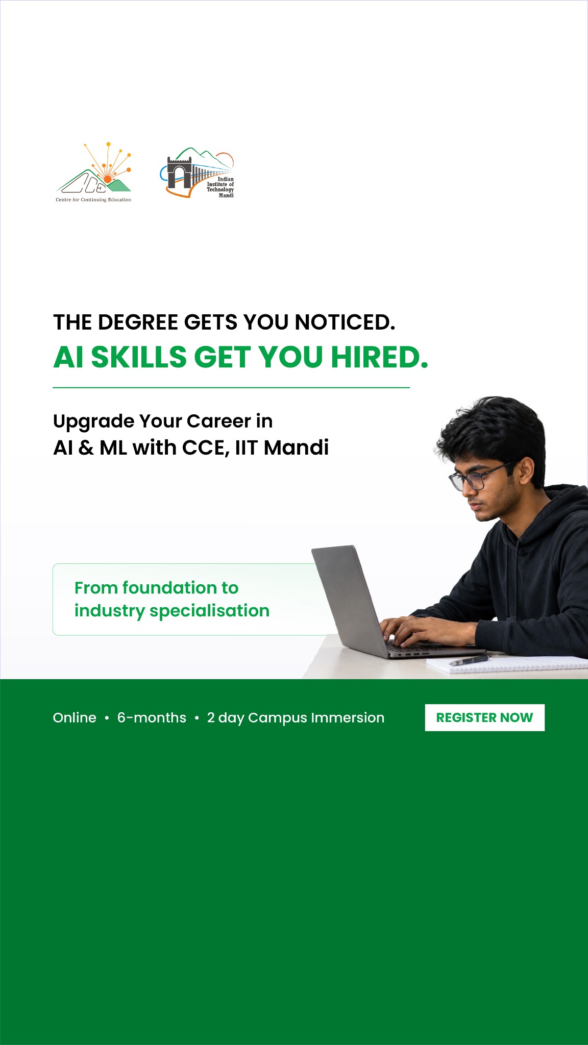 Himshikhar 2026 - Summer Residential Program at IIT Mandi Facebook ad from Jun 24, 2026