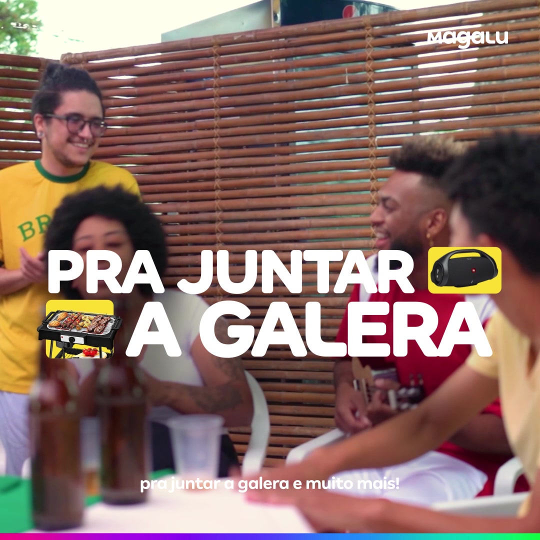 Magazine Luiza Facebook ad: Desconto de verdade é no Magazine Luiza.