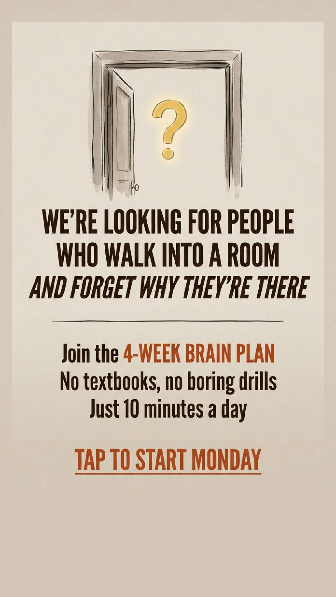 Impulse: Brain Training & Self-Discovery Facebook ad
