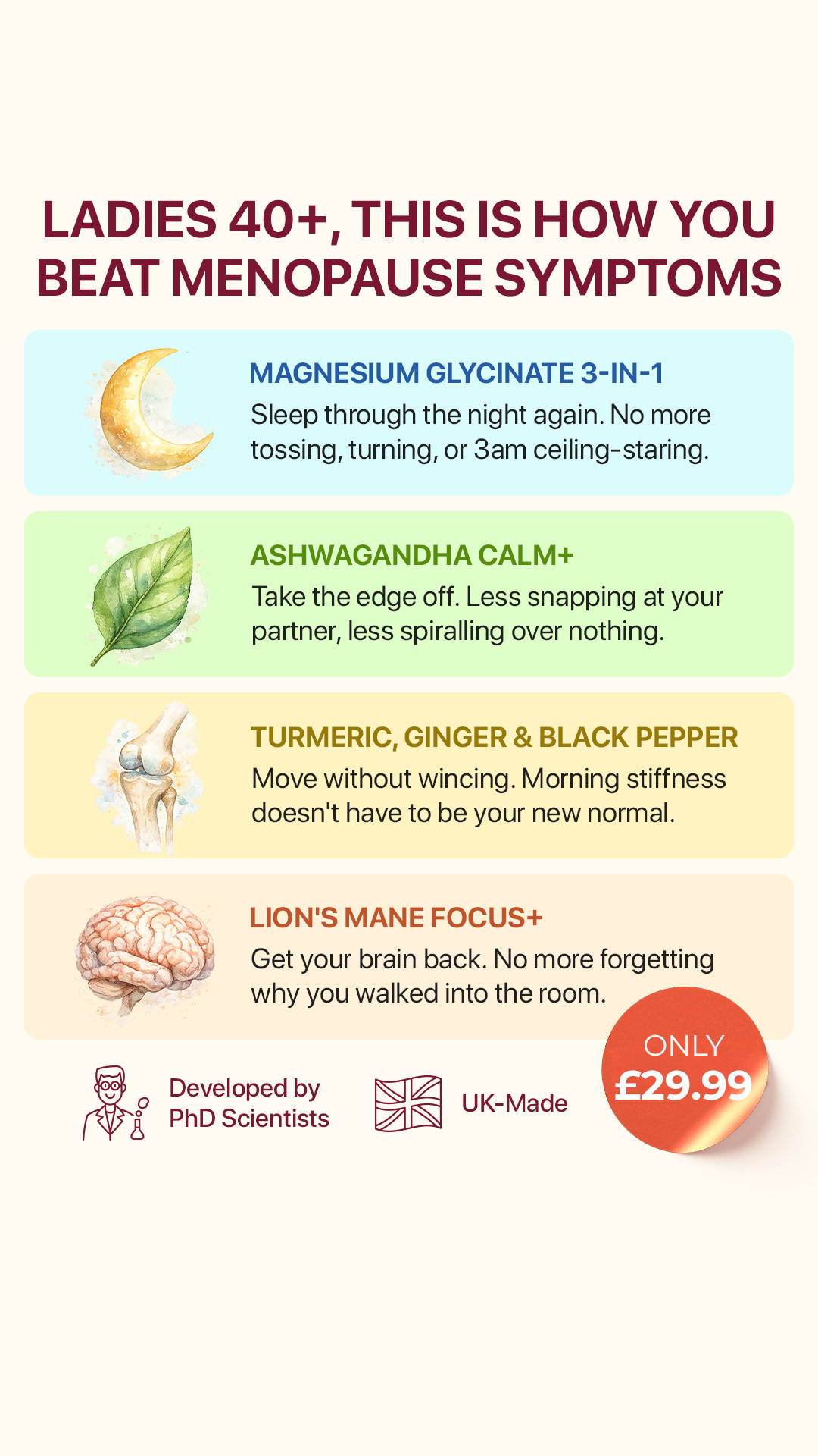 Nutrition Geeks Facebook ad