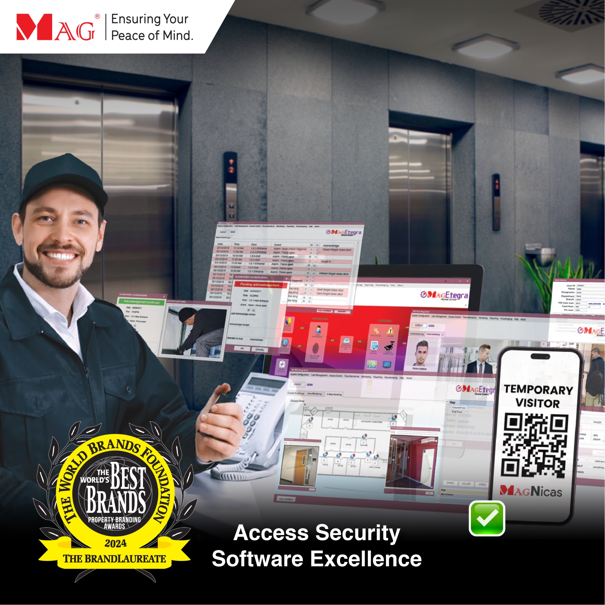 MAG Security System Facebook ad