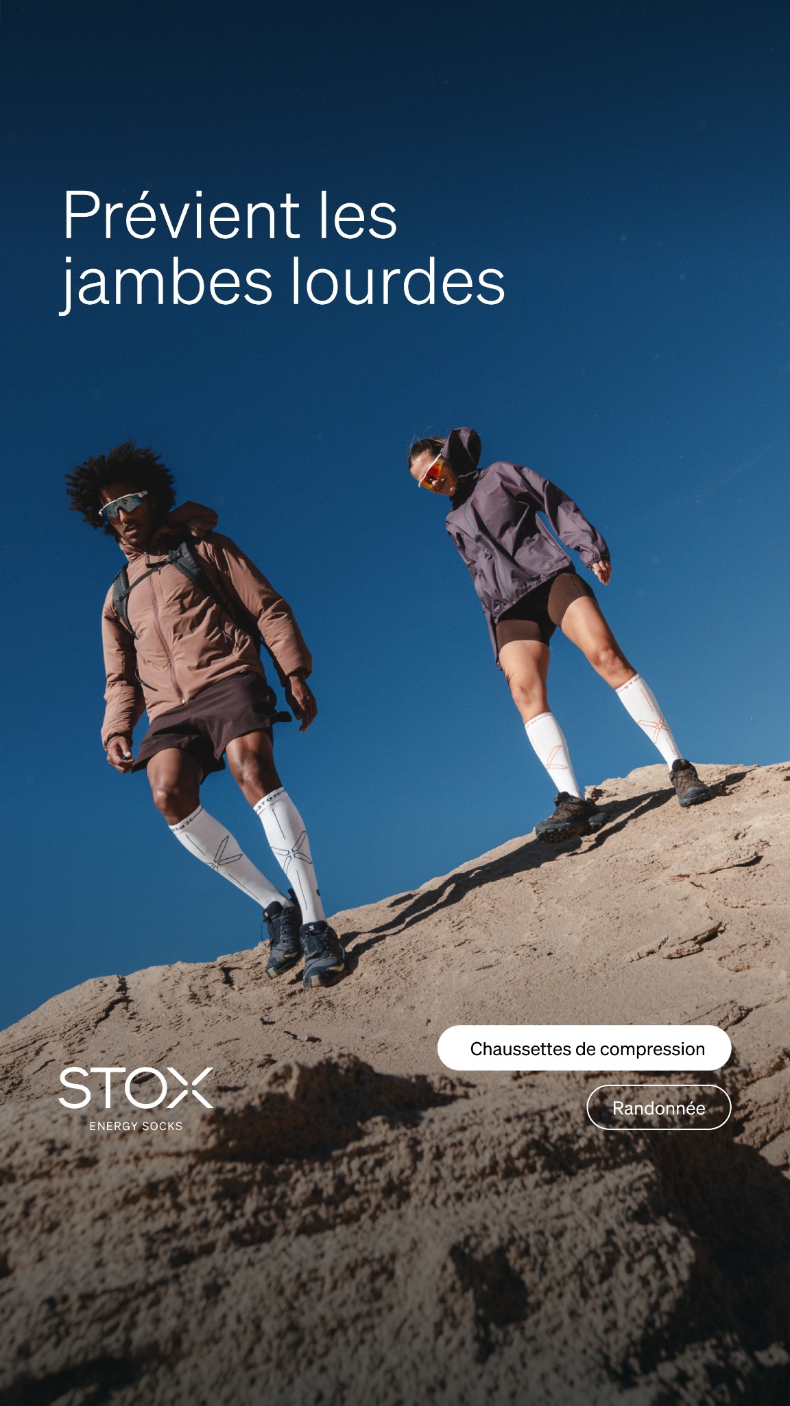 STOX Energy Socks Facebook ad