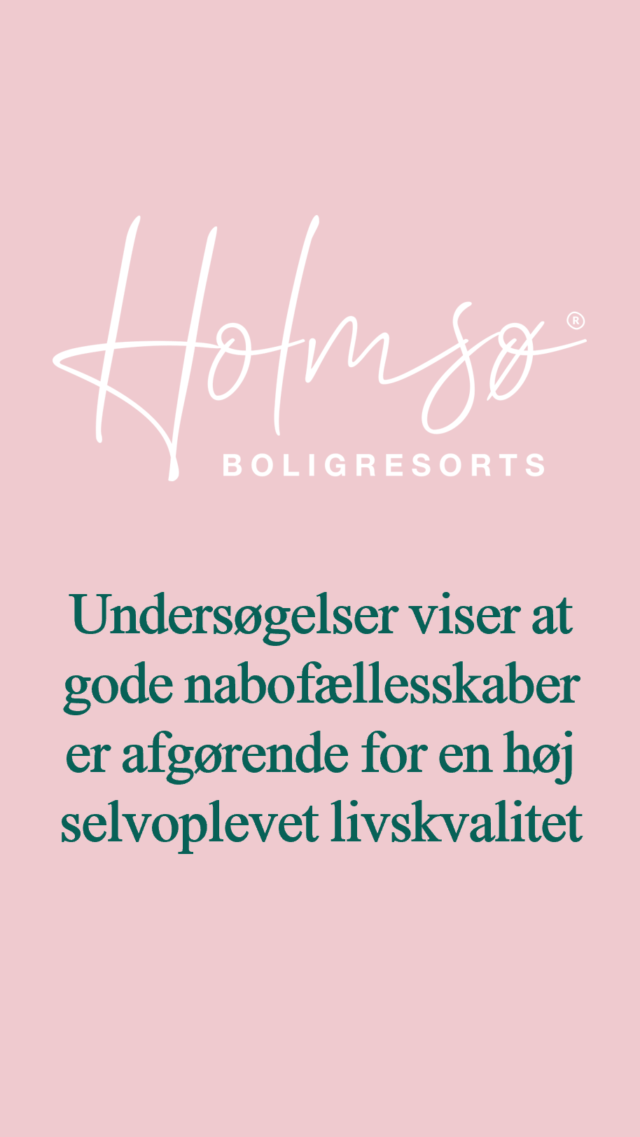 Holmsø Boligresorts Facebook ad