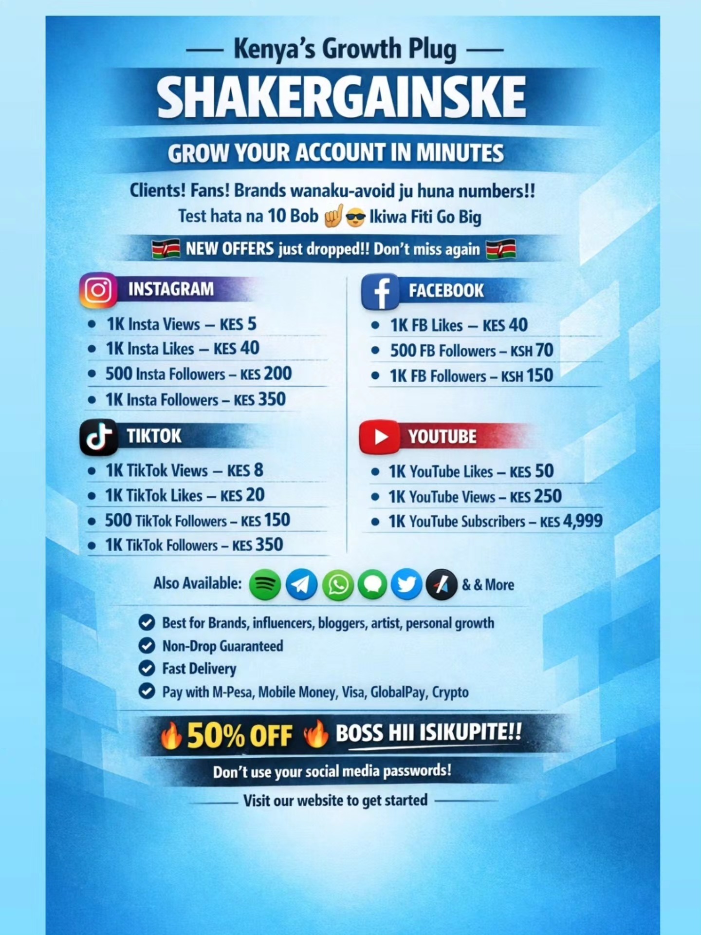 Shaker SMM Panel Facebook ad