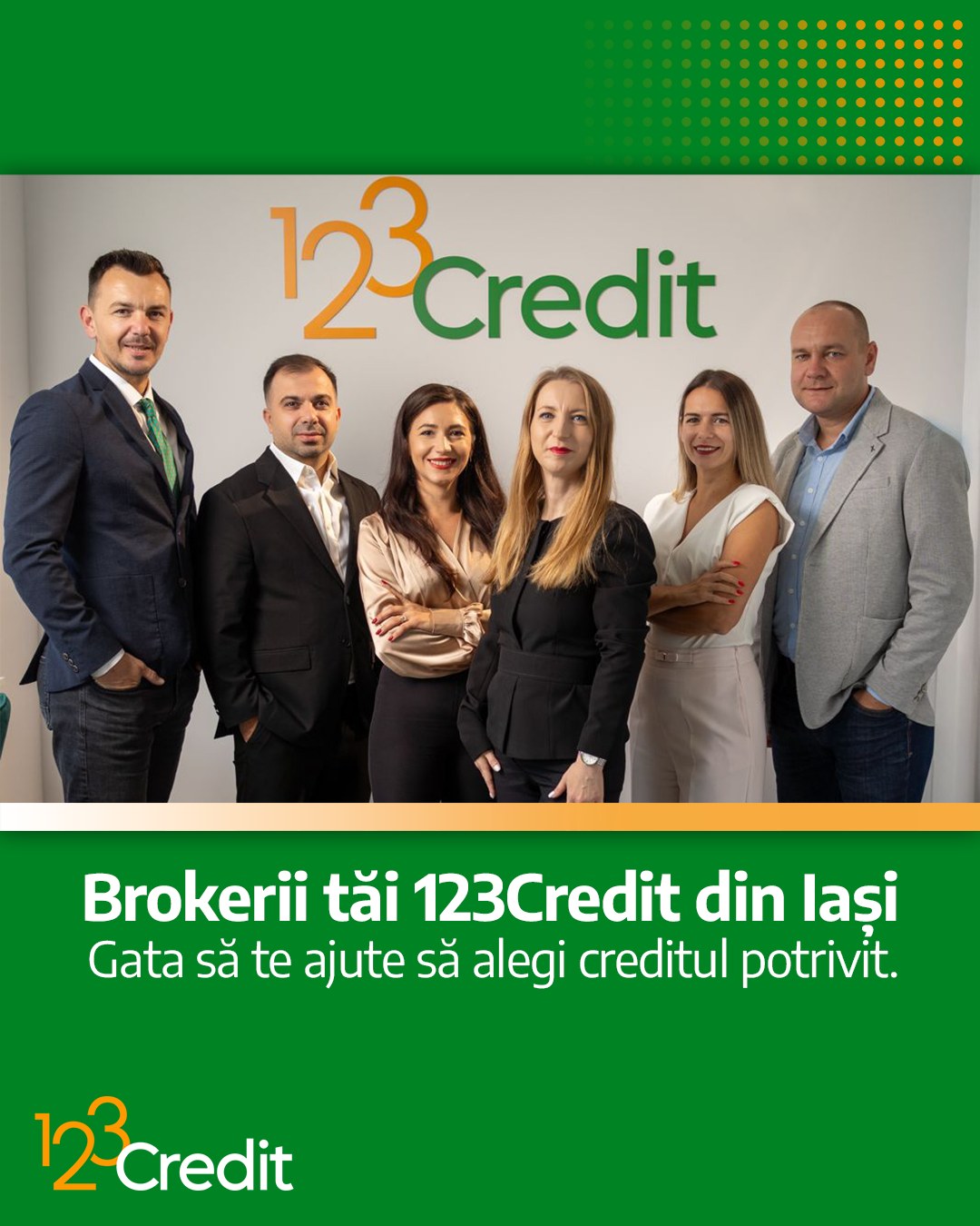 123Credit.ro Facebook ad: Broker credite Iasi, 123Credit.ro