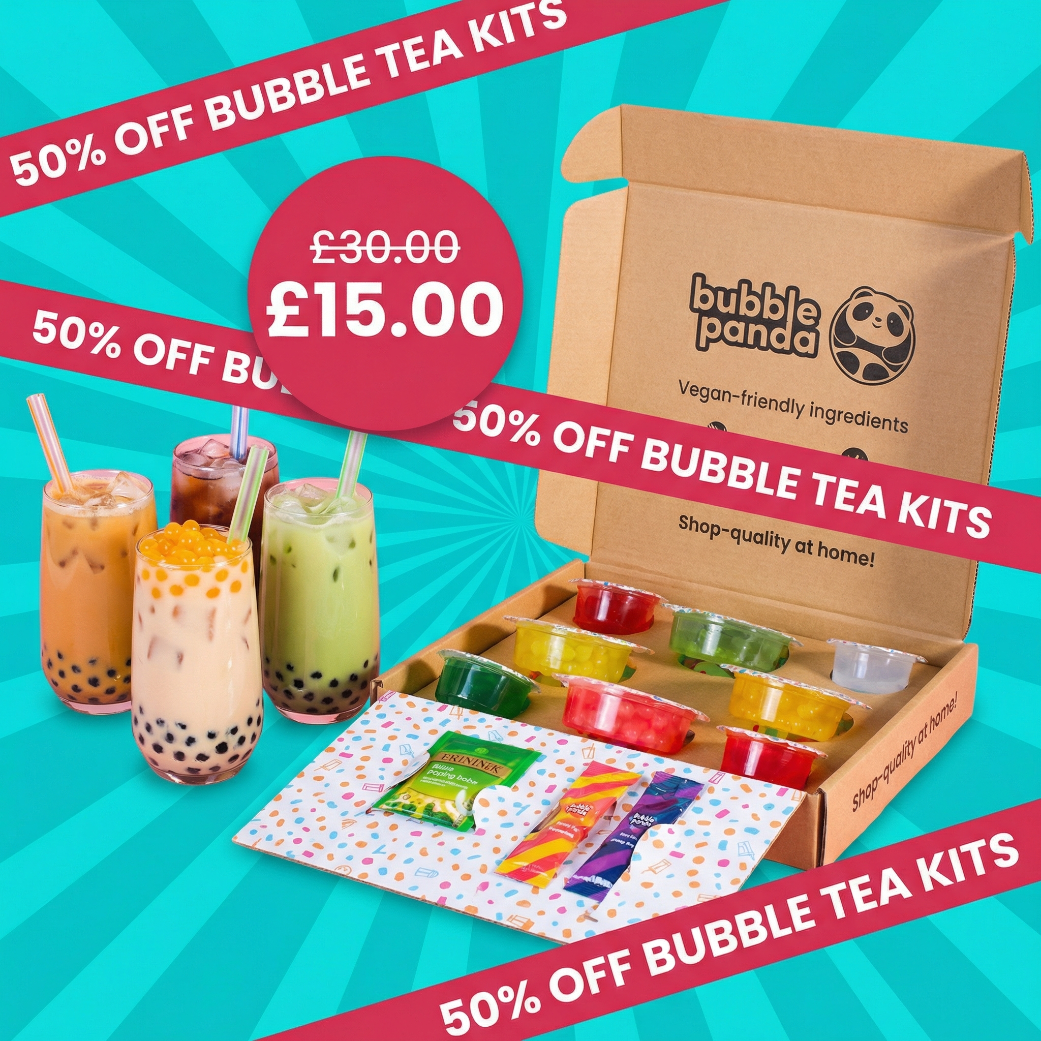 Bubble Panda Facebook ad