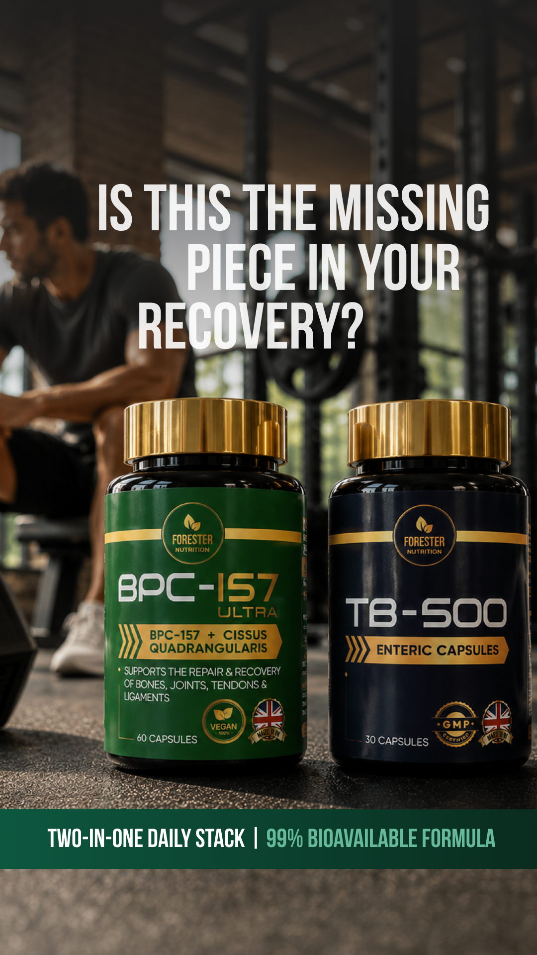 Forester's Nutrition Facebook ad from Jul 7, 2026