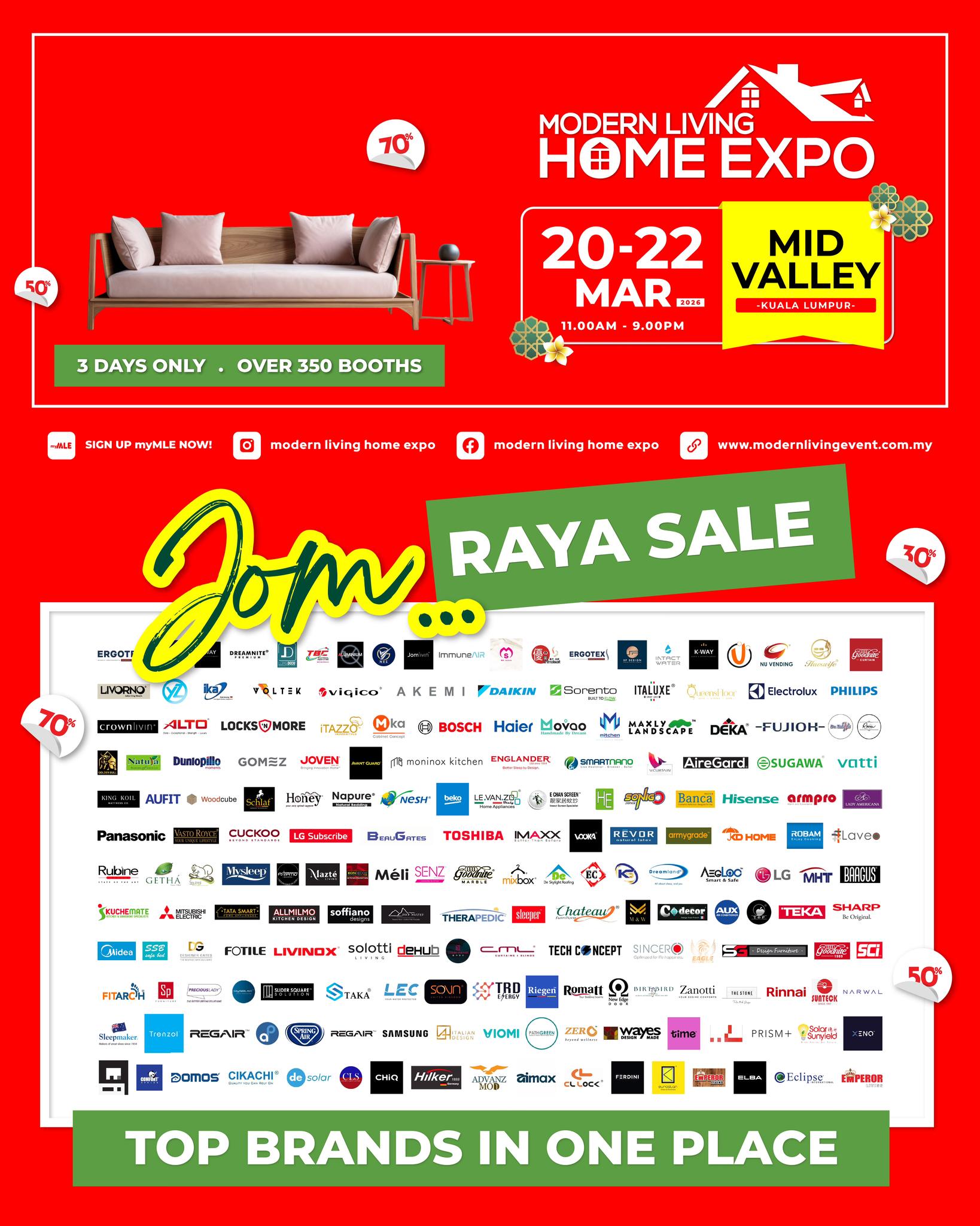 Modern Living Home Expo Facebook ad