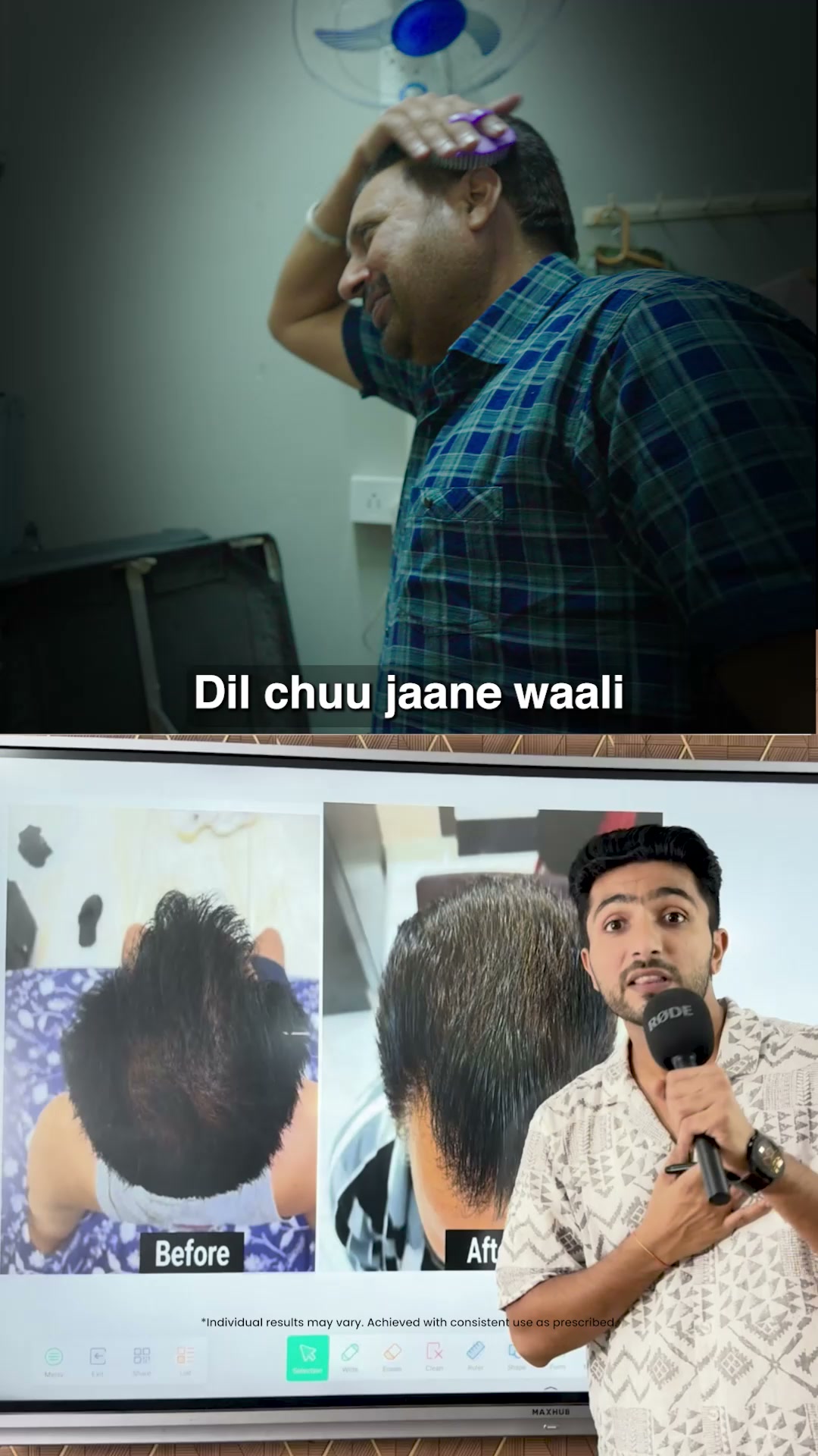 Traya Facebook ad: Chosen by 20L+ Indians