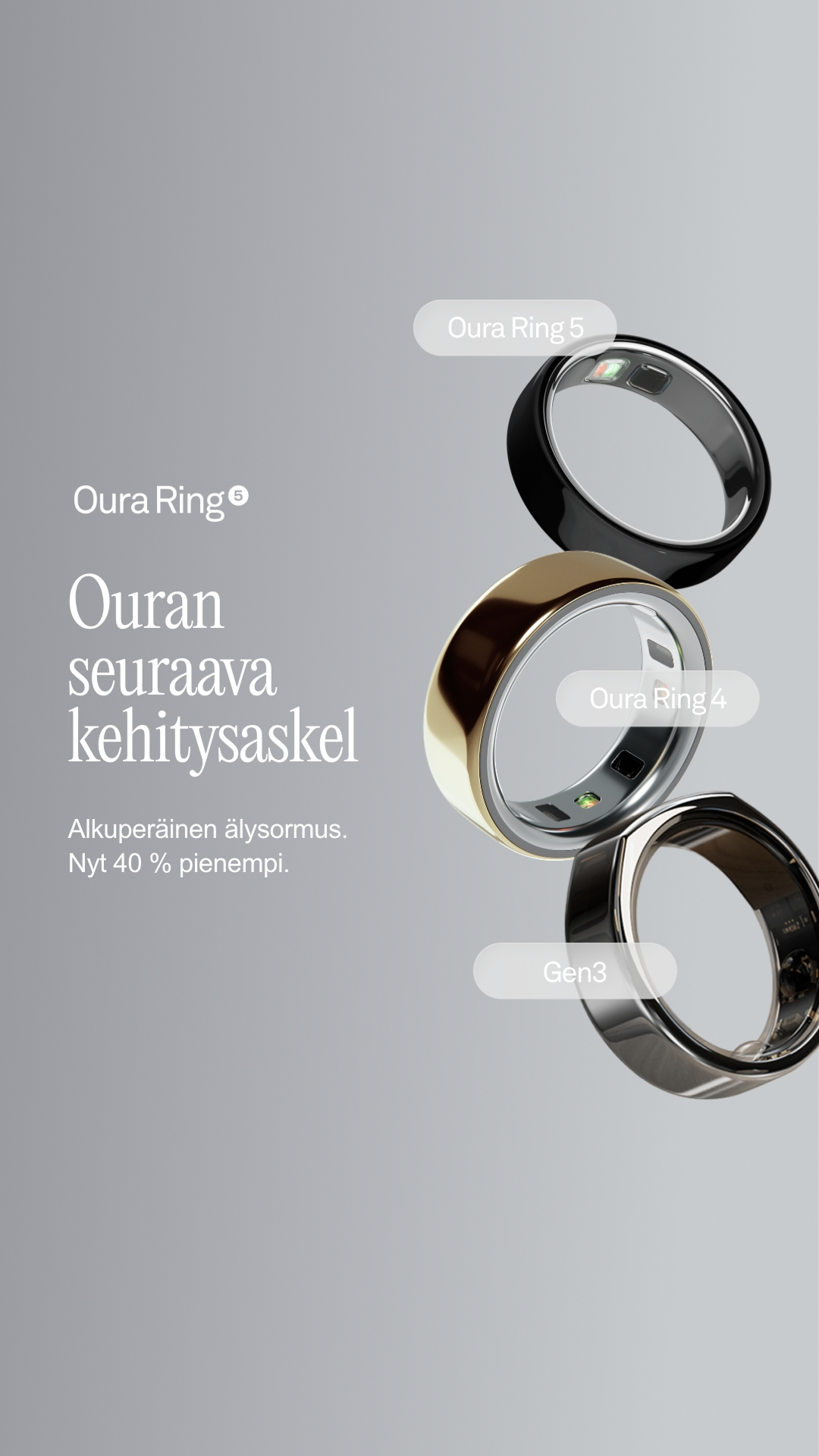 ŌURA Facebook ad