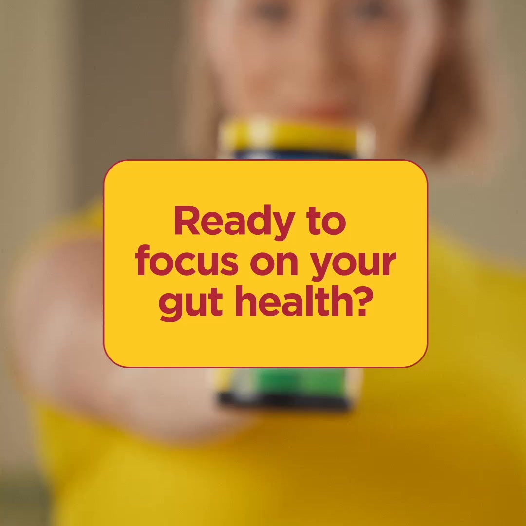 Nature Made Facebook ad: Take charge of your gut.†
