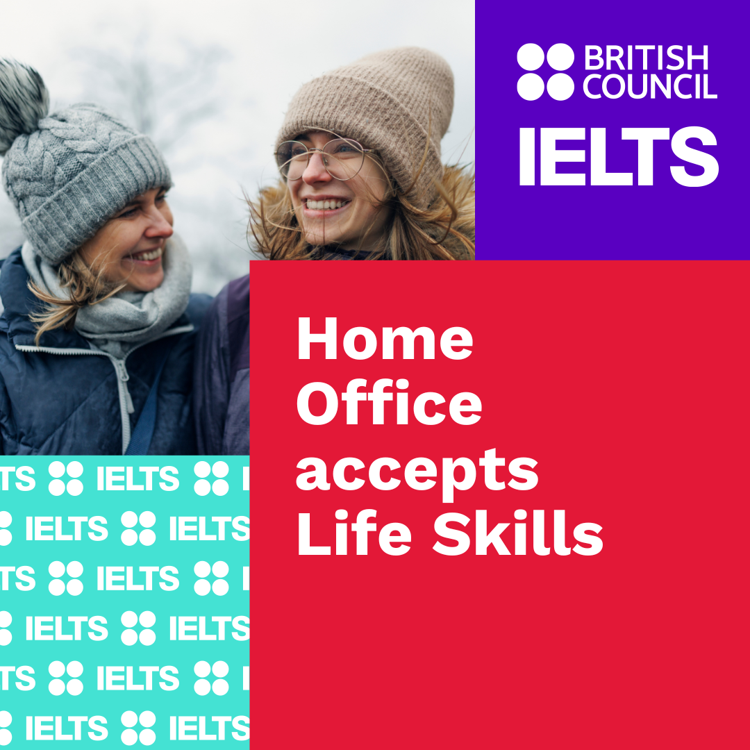 Take IELTS Official Facebook ad
