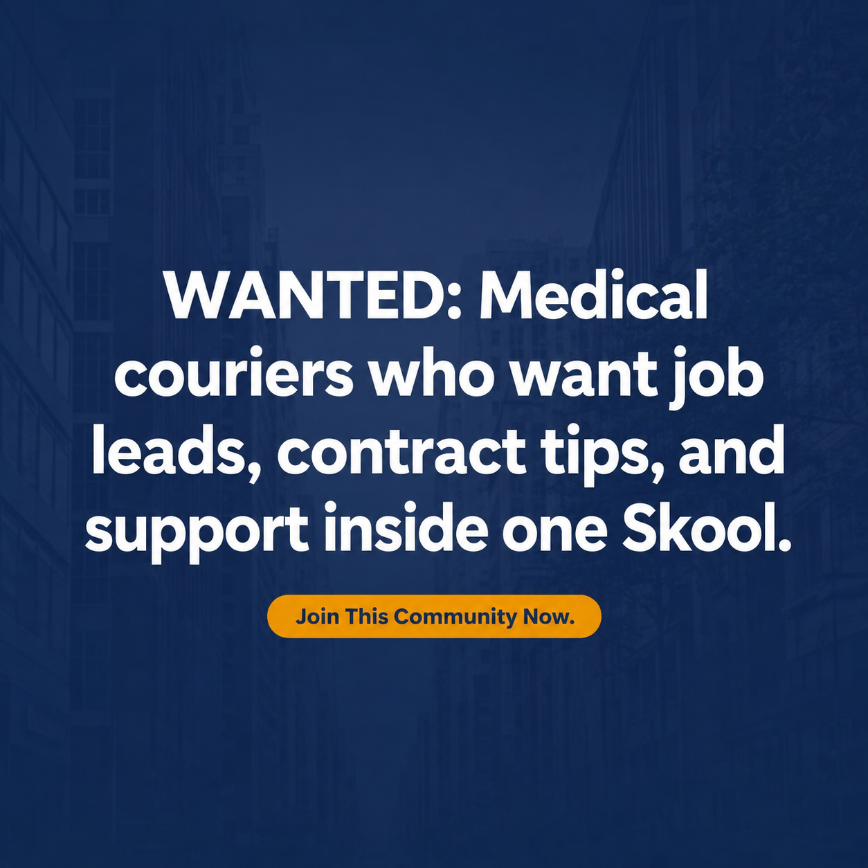 Skool Facebook ad