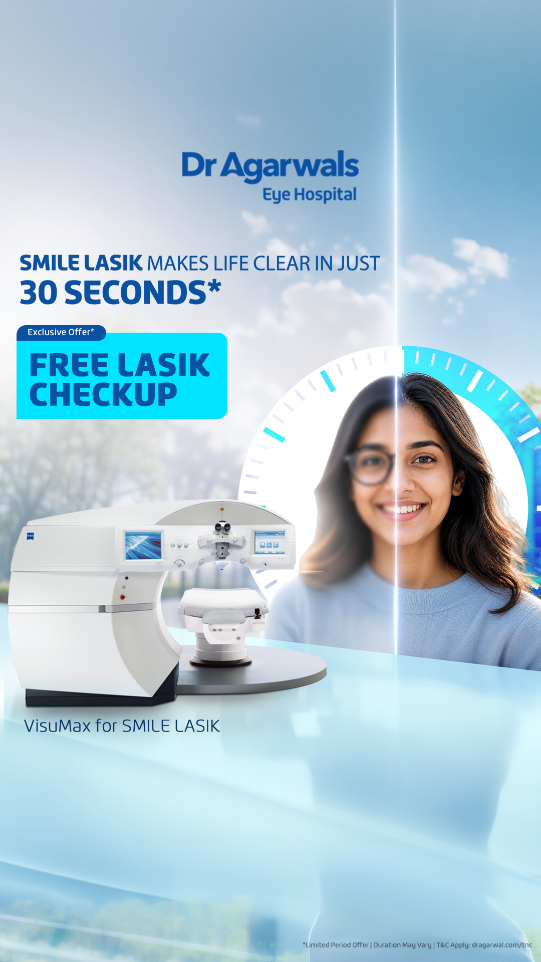 Dr Agarwal's Eye Hospital, Maharashtra Facebook ad