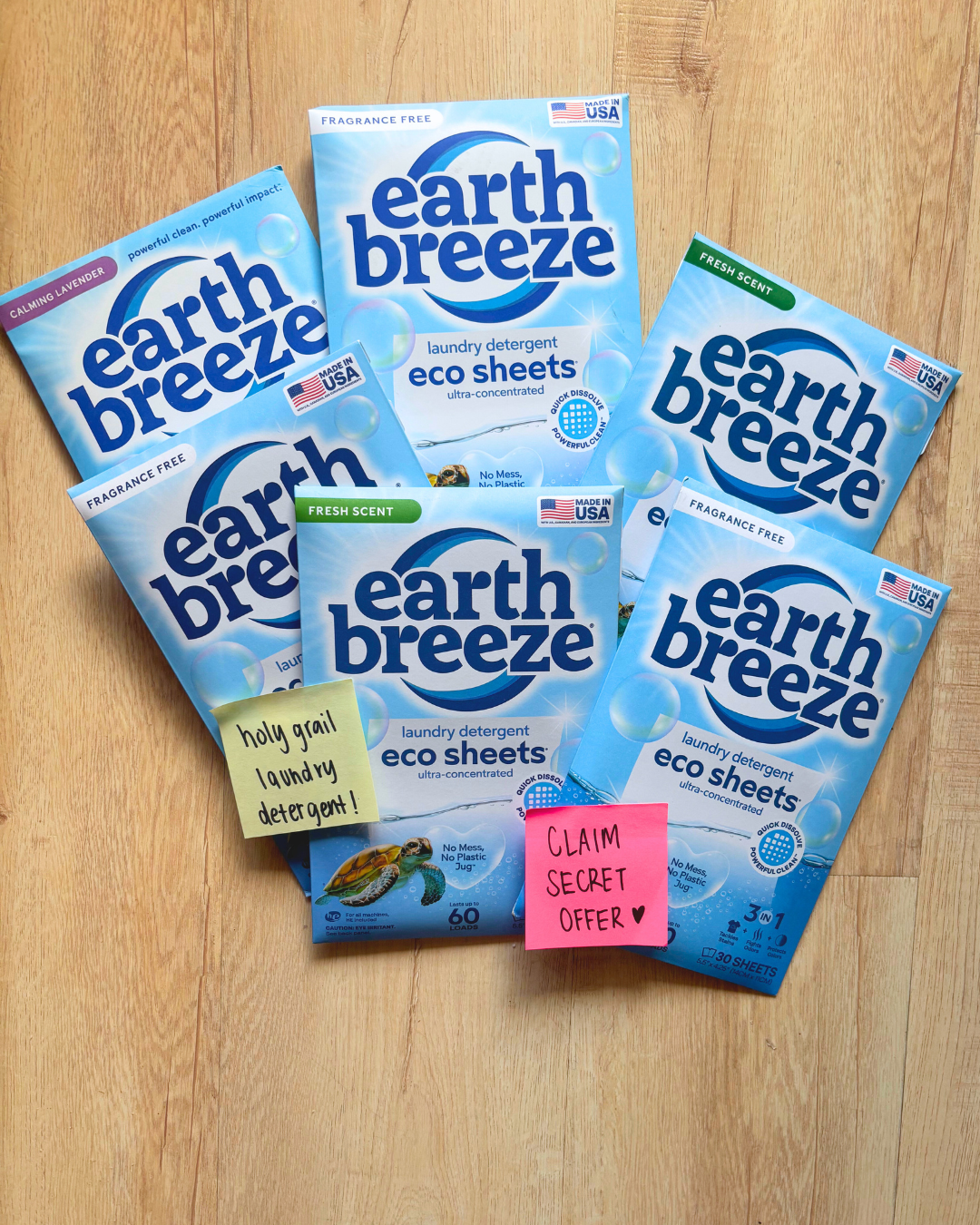 Earth Breeze Facebook ad