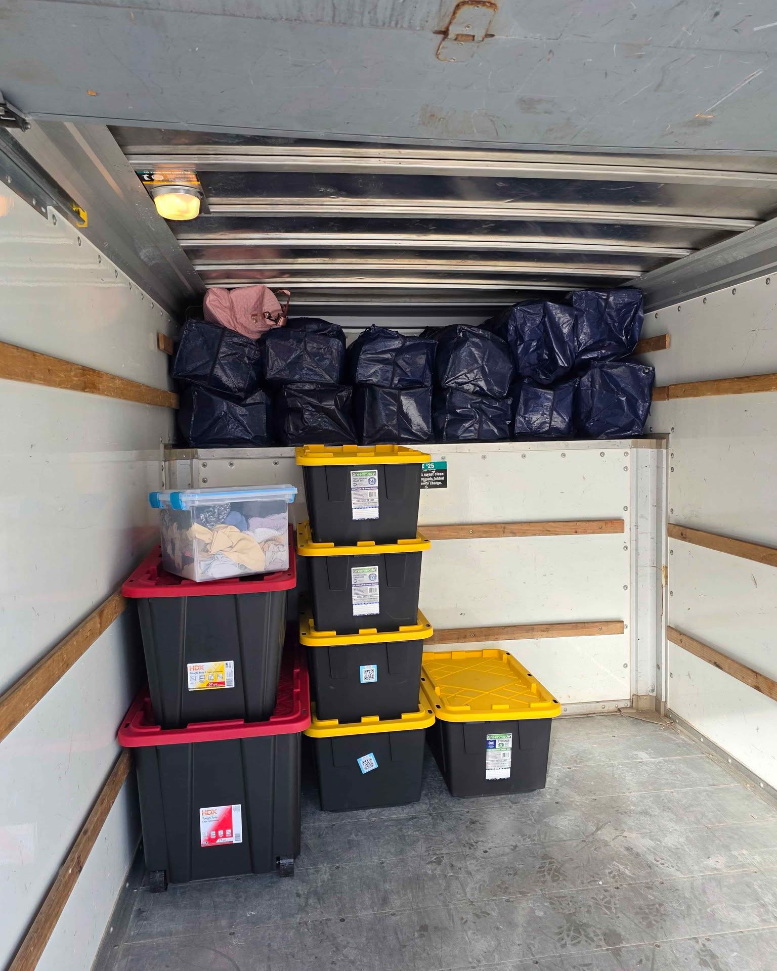 Javier Movers Facebook ad: ! Movers truck! 24/7