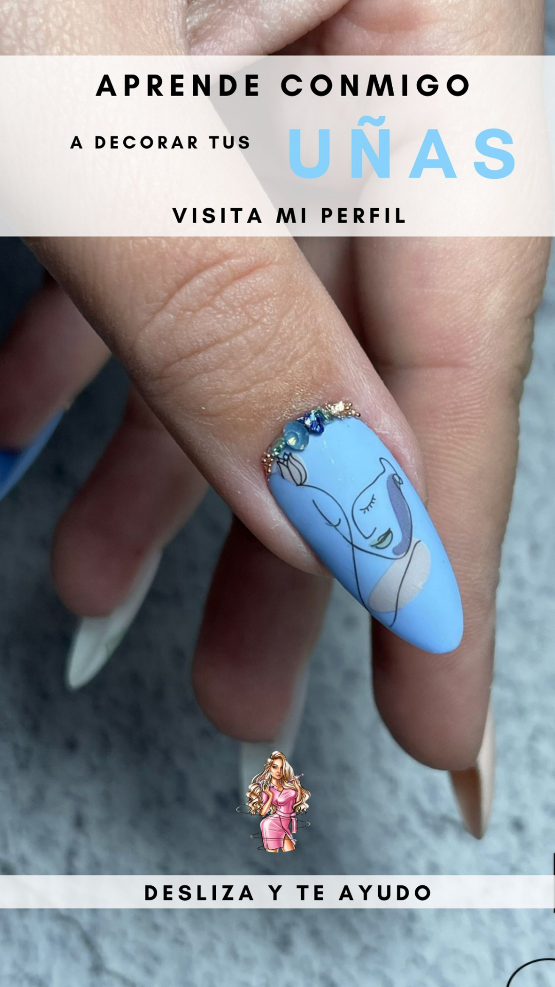 ioanacristescunailartist Facebook ad: ¿Sueñas con crear manicuras que dejen a todos…
