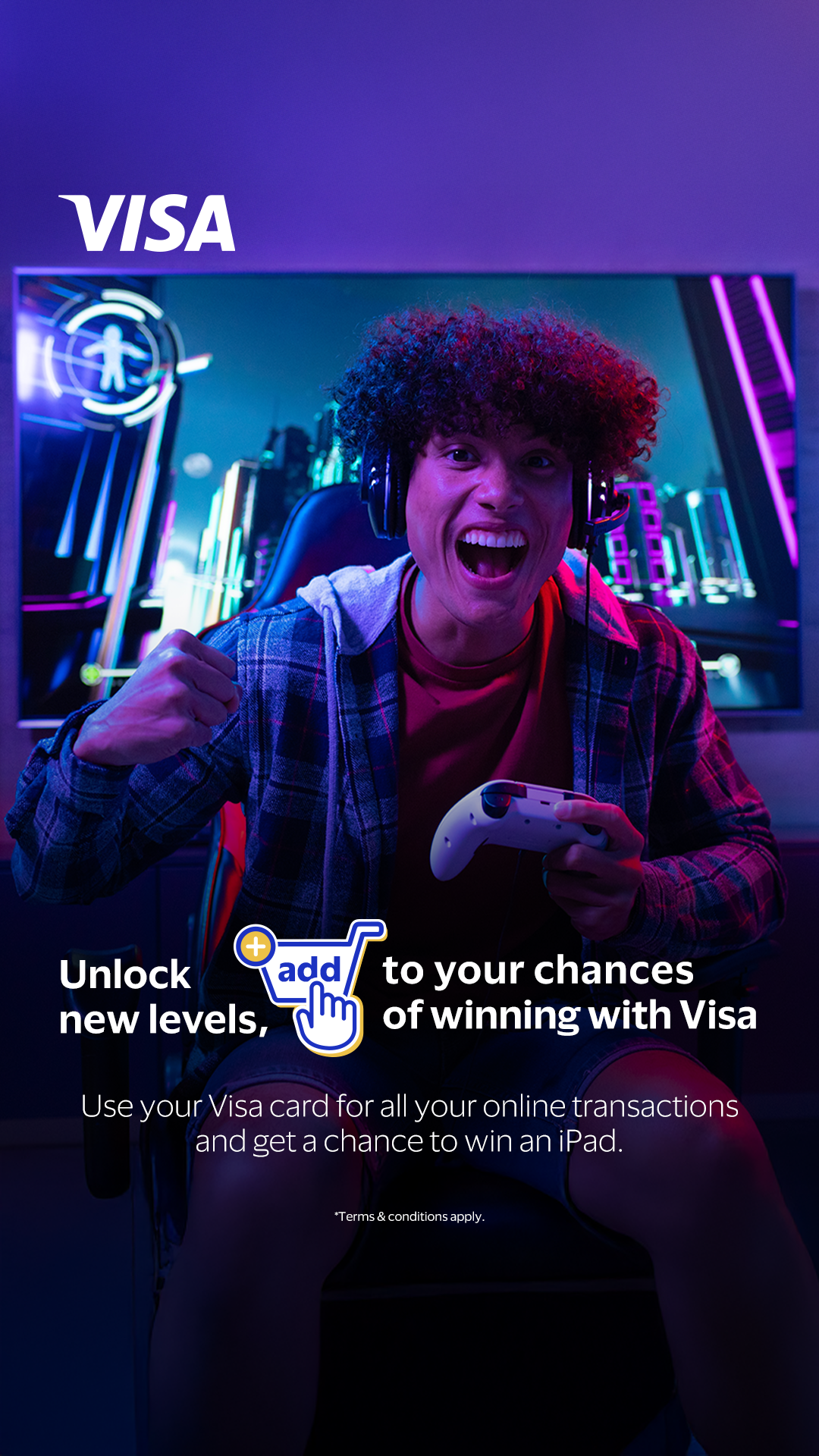 Visa Facebook ad