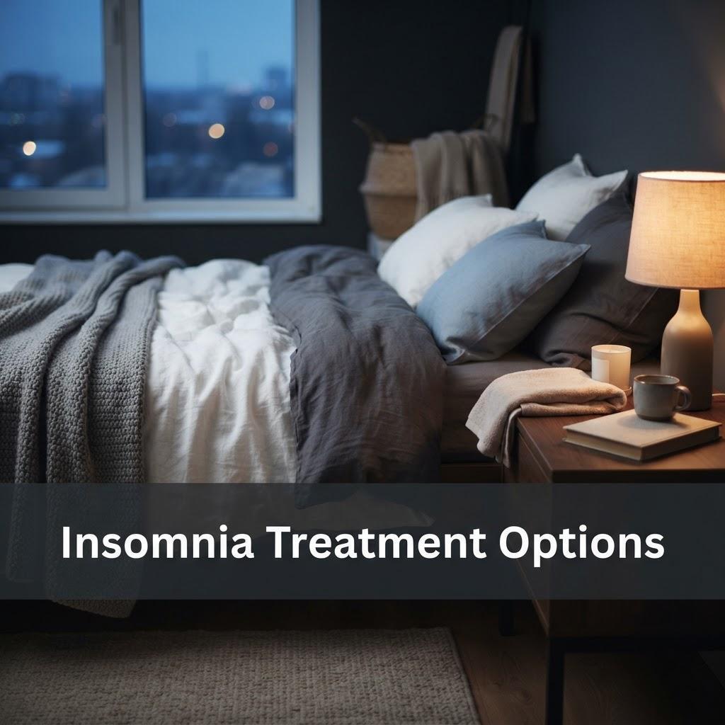 The Smart Channel Facebook ad: Insomnia Treatment Options.