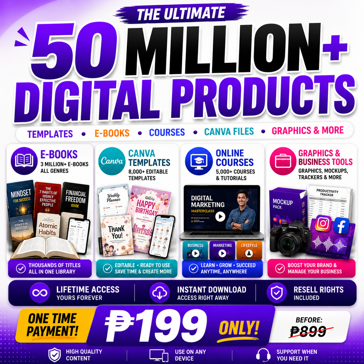 Digital Hustle PH Facebook ad: LIMITED-TIME OFFER